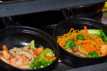 Fresh Food Buffet Brunch Catering Dining Eating Party