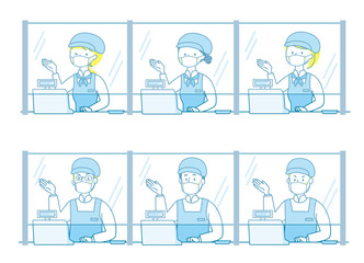 人物　レジ　ウィルス　感染　空気感染　予防　予防方法　避ける