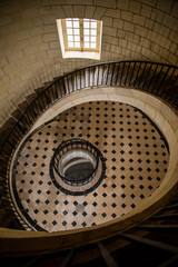 Escalier phare du Cordouan Charente Maritime France