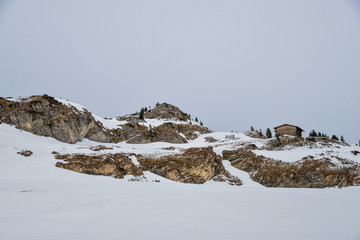 ski resort in the austrian alps