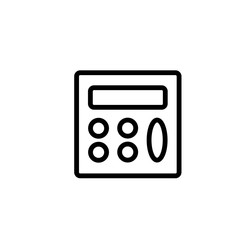 Calculator Icon Design Logo Vector Template