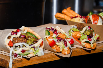 Food Buffet Catering Dining Eating Party Sharing Concept