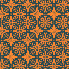 seamless damask pattern