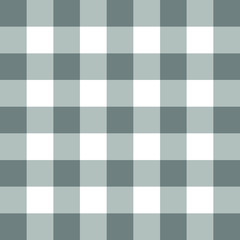 Buffalo Checkered ,CheckeredBoard or Gingham pattern plaid (Gray, white) desigh for shirts, clothes, dresses, tablecloths, blankets, bedding, paper,quilts and textile products. Vector illustration