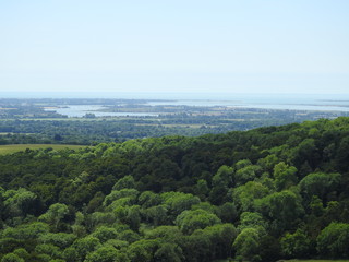 Panorama w bliskości miasta Chichester w Anglii