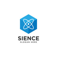 Science Lab Logo Design Template