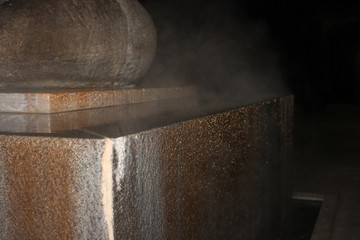 A fumegar