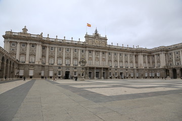 Fototapeta na wymiar Royal Palace Madrid