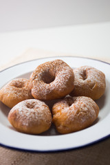 Spanish donuts with lemon flavor (Rosquillas)
