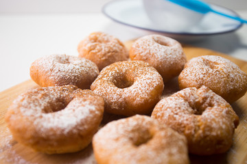 Spanish donuts with lemon flavor (Rosquillas)