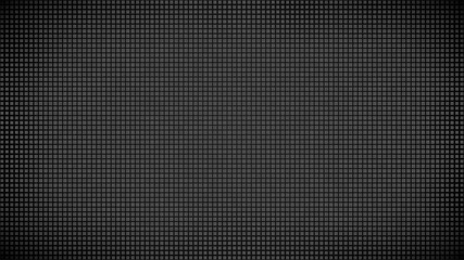 Fototapeta na wymiar Black texture. Pixel pattern. Small rectangle grid background. Gray digital surface. Technology concept. Black pixel backdrop