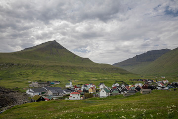 Fototapeta na wymiar Faszination Färöer - Inseln im Nordatlantik