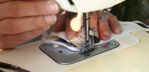 Mundschutz selber genäht