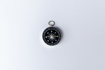 A compass on white background.