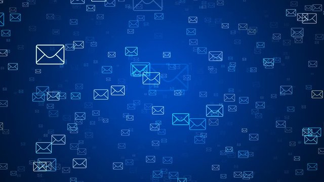 internet email marketing concept icon