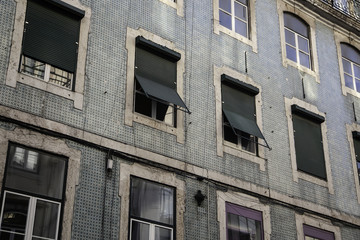 Lisbon typical houses