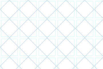 Blue square pattern on white background.