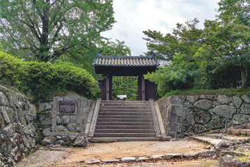 三重 松坂城 本居宣長旧宅の門前