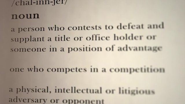 Challenger Definition