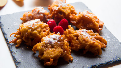 Buñuelos de calabaza con azúcar