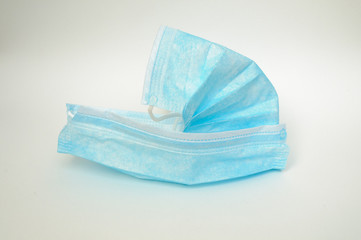 boat made of medical masks