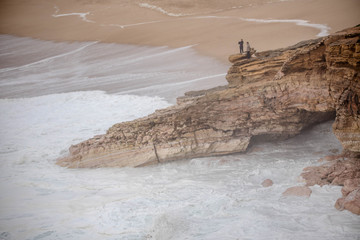 beach in the morning