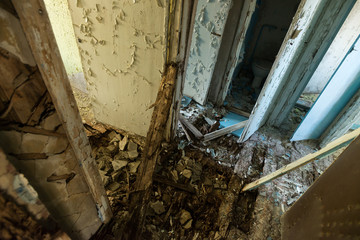 Abandoned apartment in Chernobyl