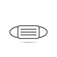 Medical mask icon