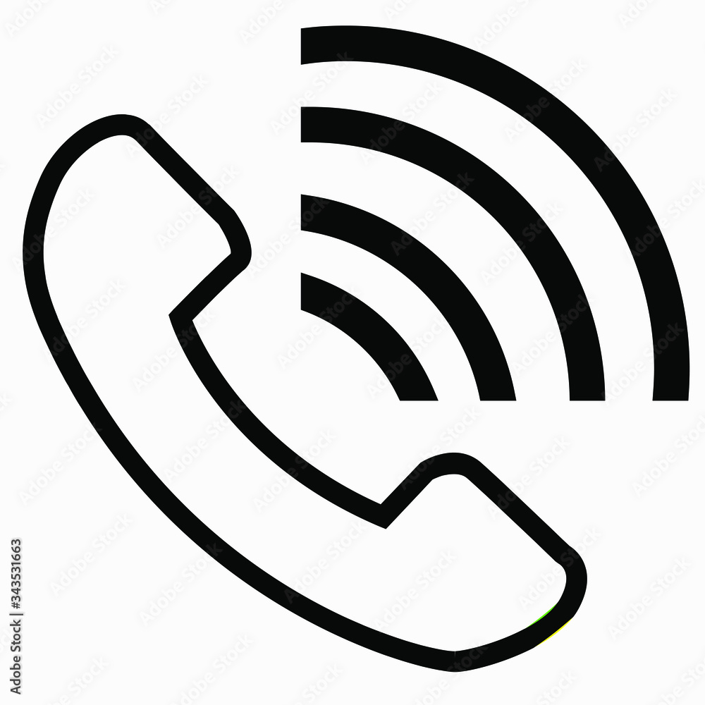 Poster phone icon in trendy flat style isolated minimal single flat linear icon for application and info-gr