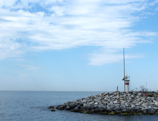 Lighthouse in the Marmara Sea