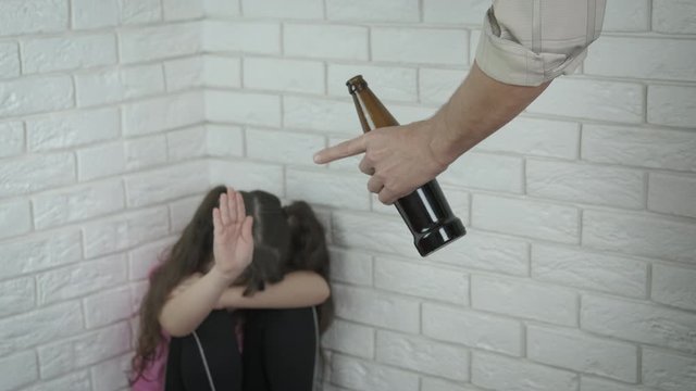 Alcohol aggression in the family.