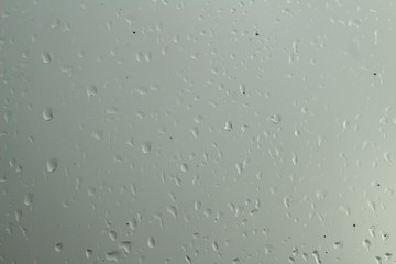 raindrops on window