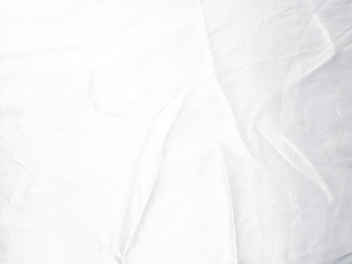 White cloth background with abstract style