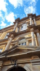 facade of a building