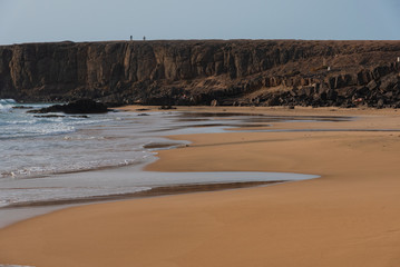 Surfers paradise island of the carnivals of Fuerteventura