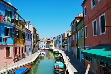 Fototapeta na wymiar Venice-Burano-island