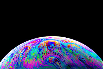 Bubble Life of Rainbow Colors