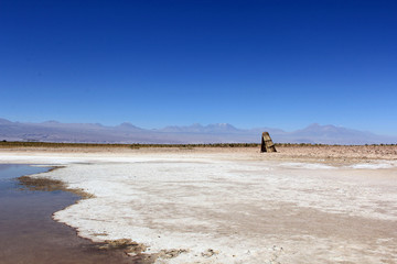 Salina del Deserto di Atacama, Antofagasta, Cile