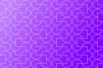 Abstract of the Circle Pie shaped pattern violet gradients background Use for computer website Illustration
