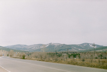 road in the mountains