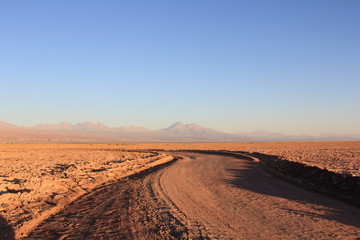 Fototapeta na wymiar Deserto di Atacama, Antofagasta, Cile