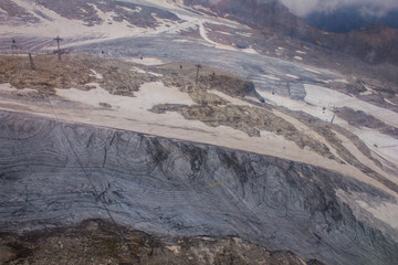 Ice Formations of the Hintertux Glacier, Tuxertal Valley