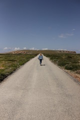 Walking alone