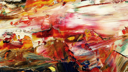 Colorful abstract background wallpaper. Modern motif visual art.  Mixtures of oil paint. Trendy hand painting canvas. Wall decor and Wall art prints Idea.  3D Texture.Colorful abstract 