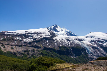 Fototapeta premium snow covered mountains
