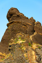 Pico do Arieiro, at 1818 meters high, is Madeira island's third highest peak, Portugal