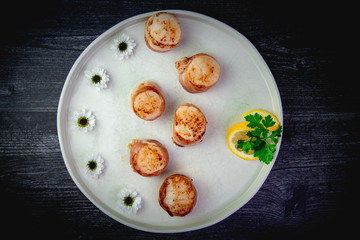 Prosciutto Wrapped Scallops