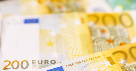 Euro Money. Euro cash background. Euro Money Banknotes