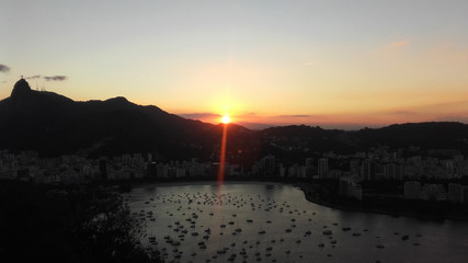 Rio de Janeiro sunset
