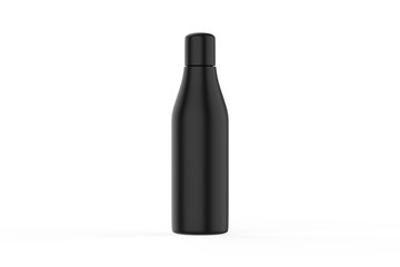 Cosmetic bottle mock up isolated on white background. 3d illustration